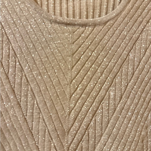 NWT Nanette Lepore two Piece Champagne Gold Skirt Set - L - Picture 4 of 7